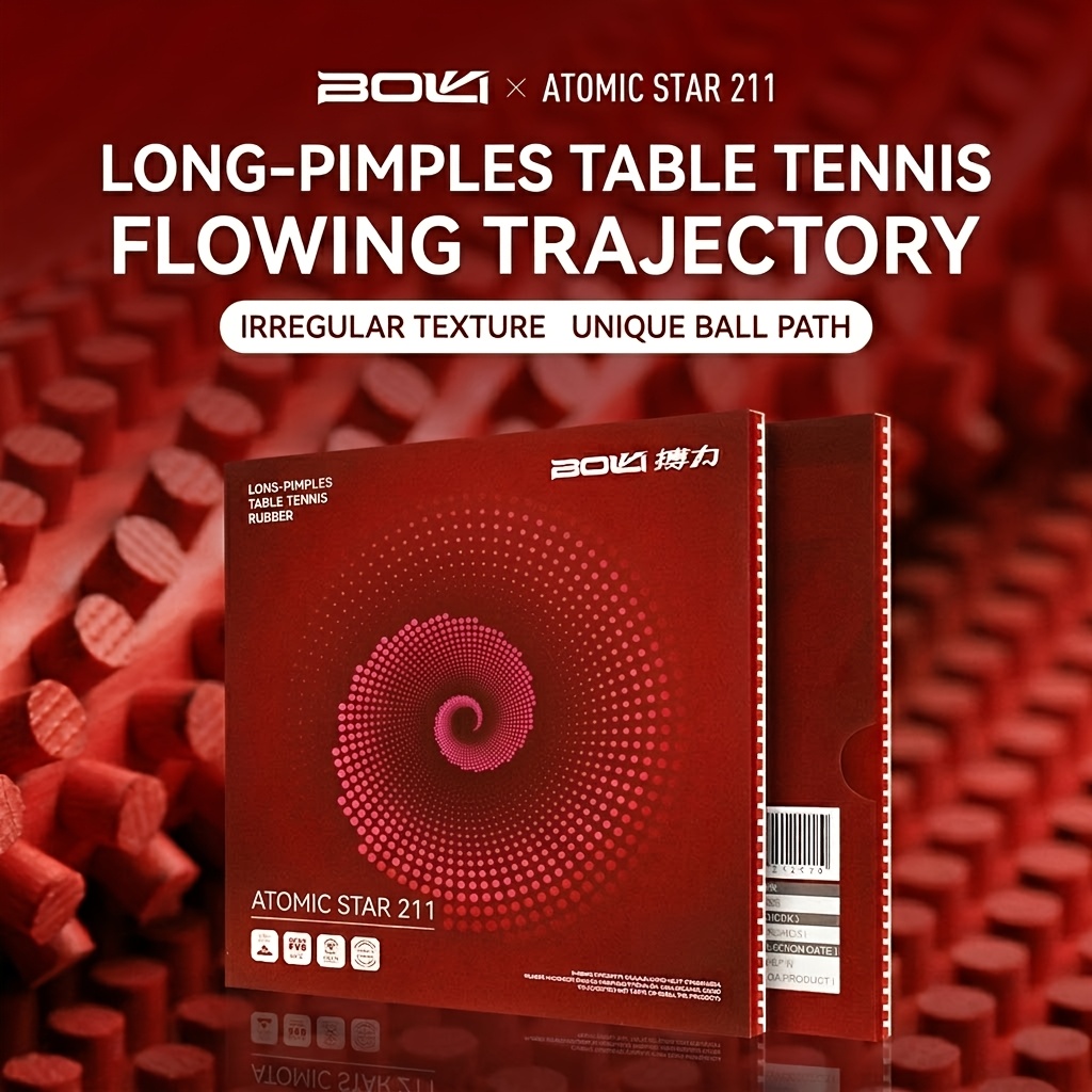 Table Tennis Spin - Boli Masa Tenisi Uzun Tırtıllı Lastik,
