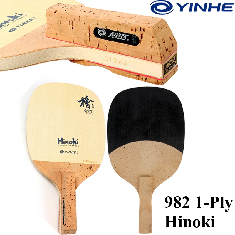 Table Tennis Table - YINHE 982 1 Katmanlı Masif Hinoki