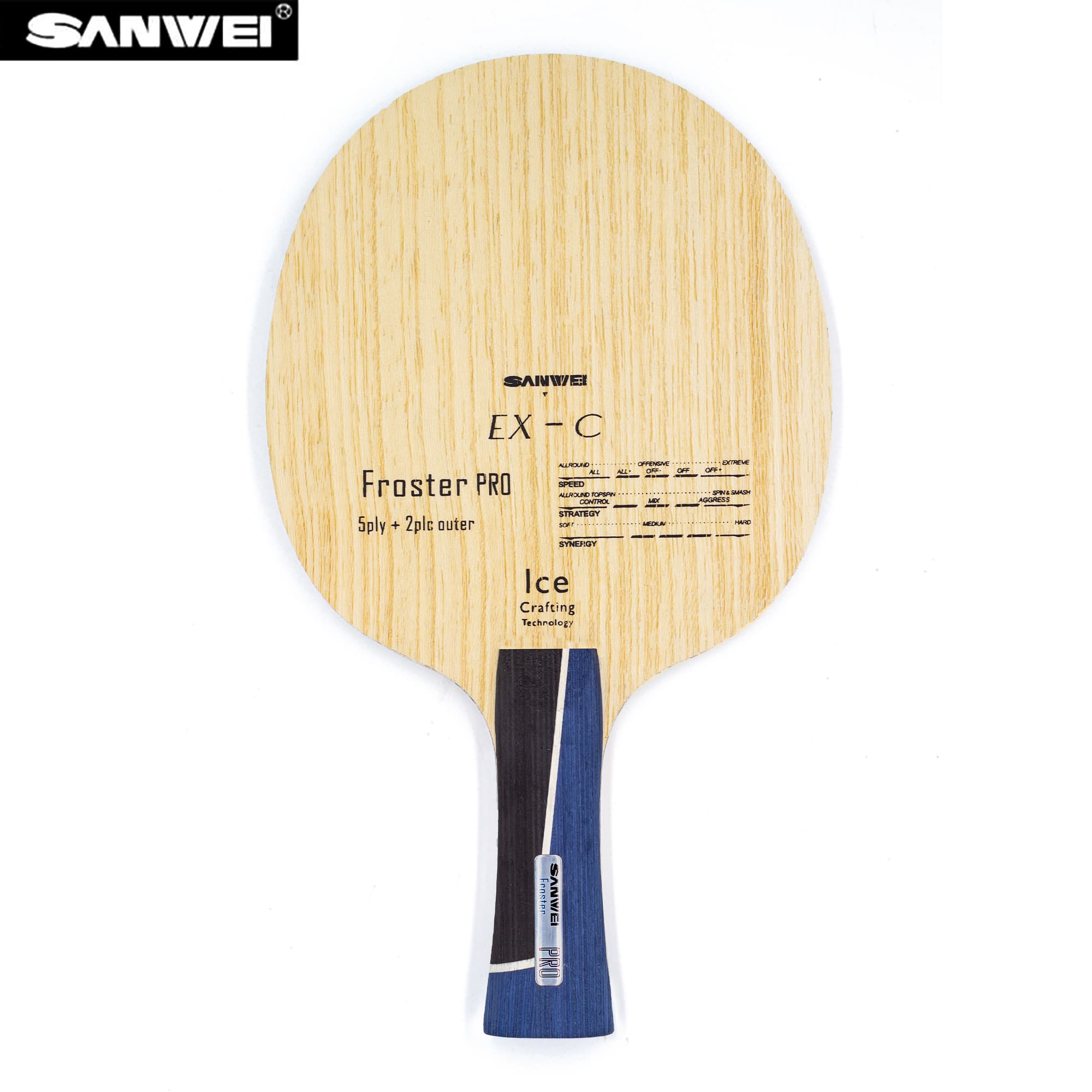 Table Tennis Table - SANWEI ALC Masa Tenisi Raketi Froster
