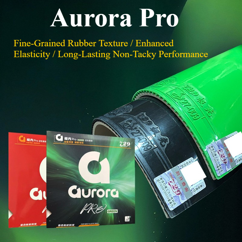 729 Friendship Aurora Pro Yeşi - Table Tennis Rubber incelemesi ve fiyatı