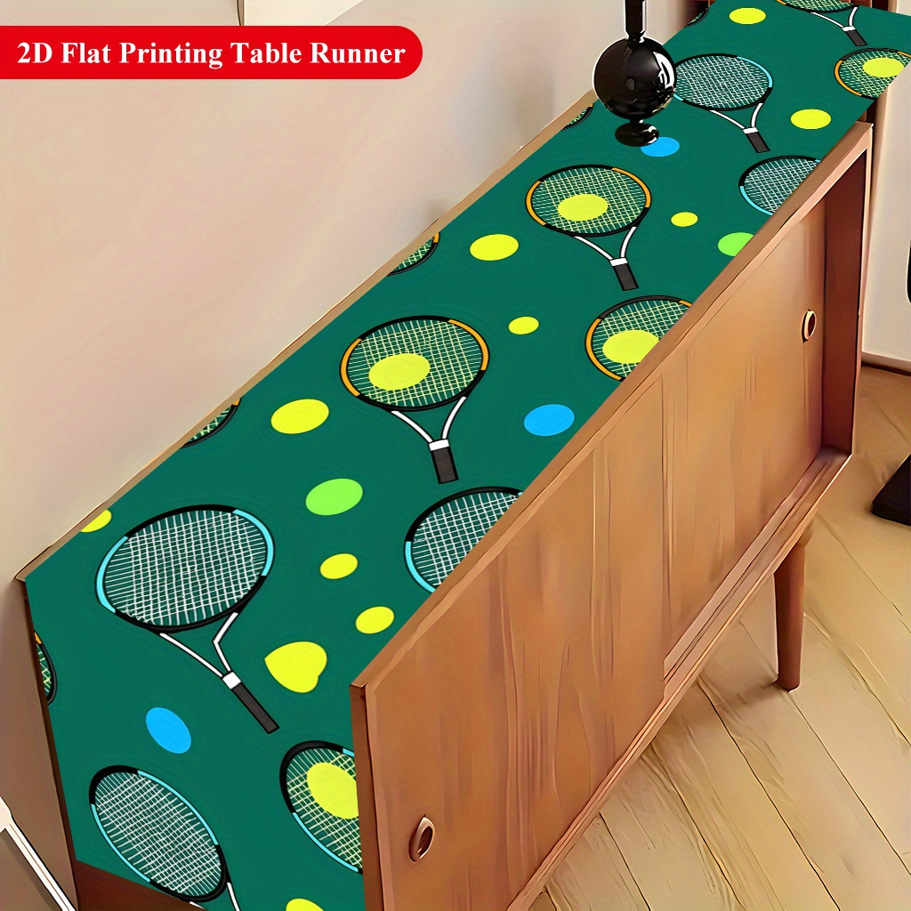 Tenis Topu ve Raket Desenli Ma - Table Tennis News Today incelemesi ve fiyatı